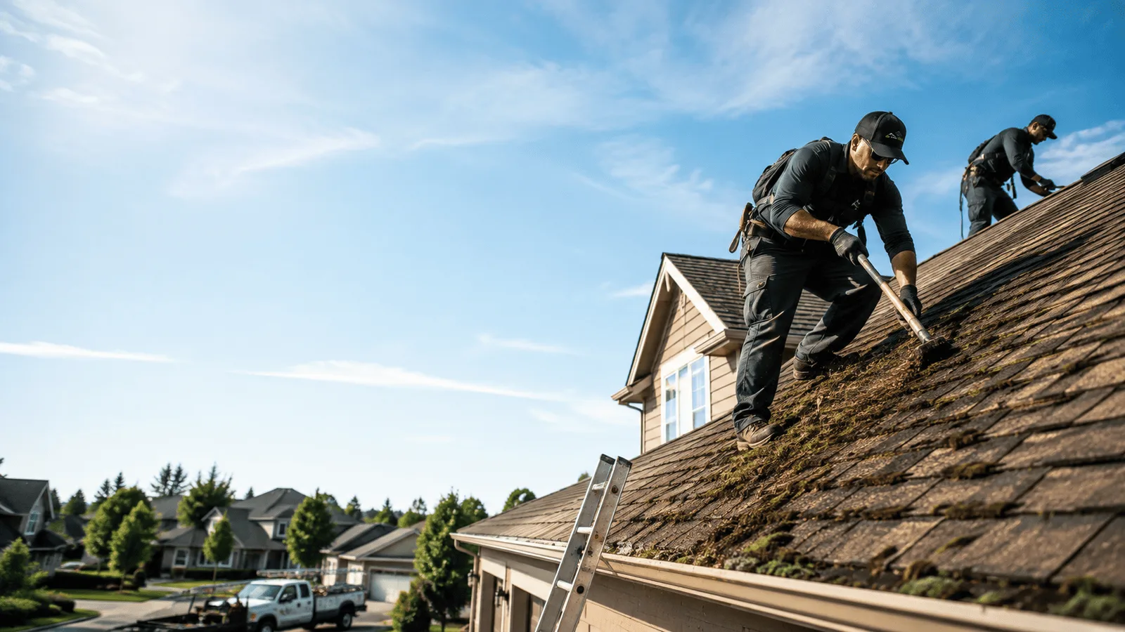 Roof Moss Removal in Lyon Mountain, NY near me
